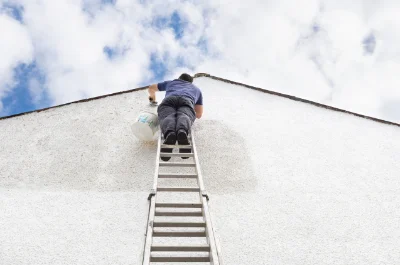 Peinture extérieure à Chaspinhac — façades et ravalement